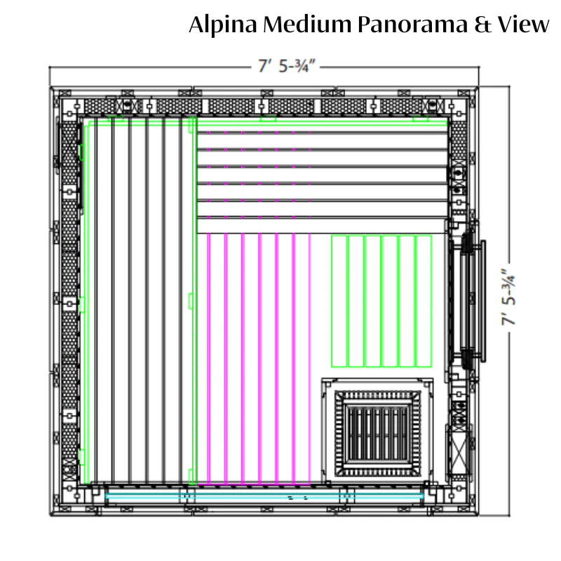 Alpina Outdoor Sauna — Harvia Collection - Image 11