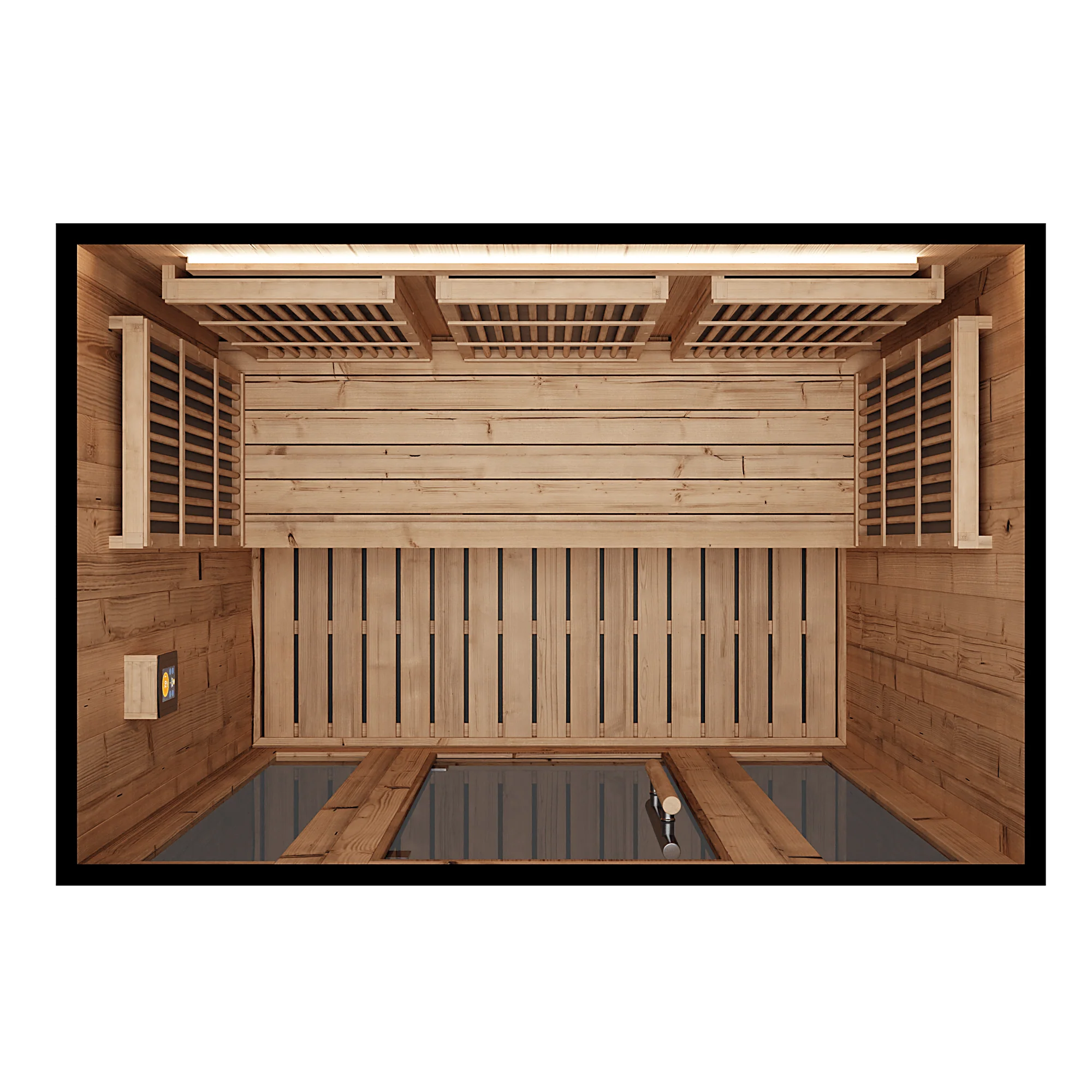 NEW Hinton 2-3 Person Infrared Sauna - Image 3