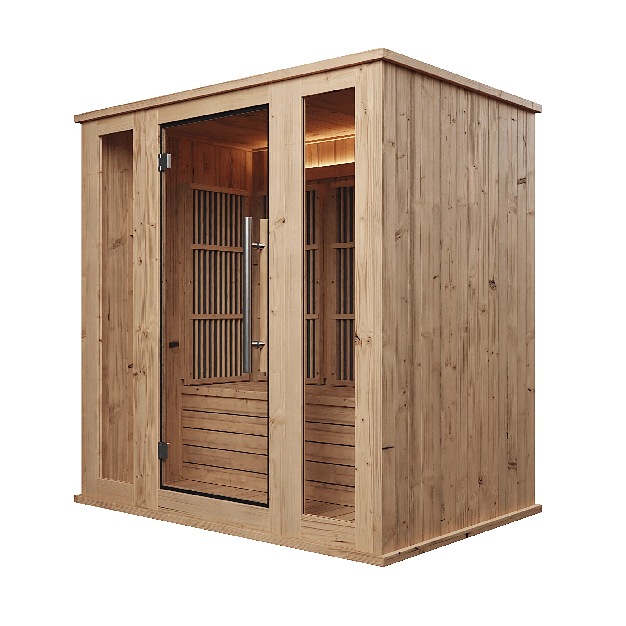 NEW Hinton 2-3 Person Infrared Sauna - Image 4