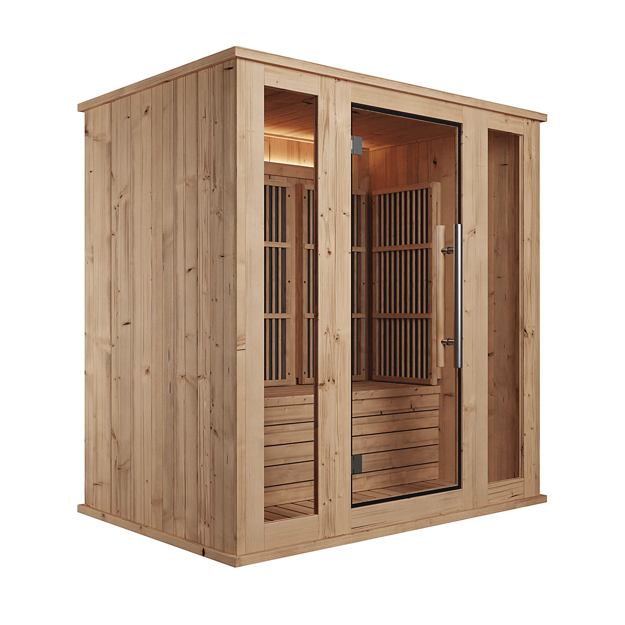 NEW Hinton 2-3 Person Infrared Sauna - Image 5