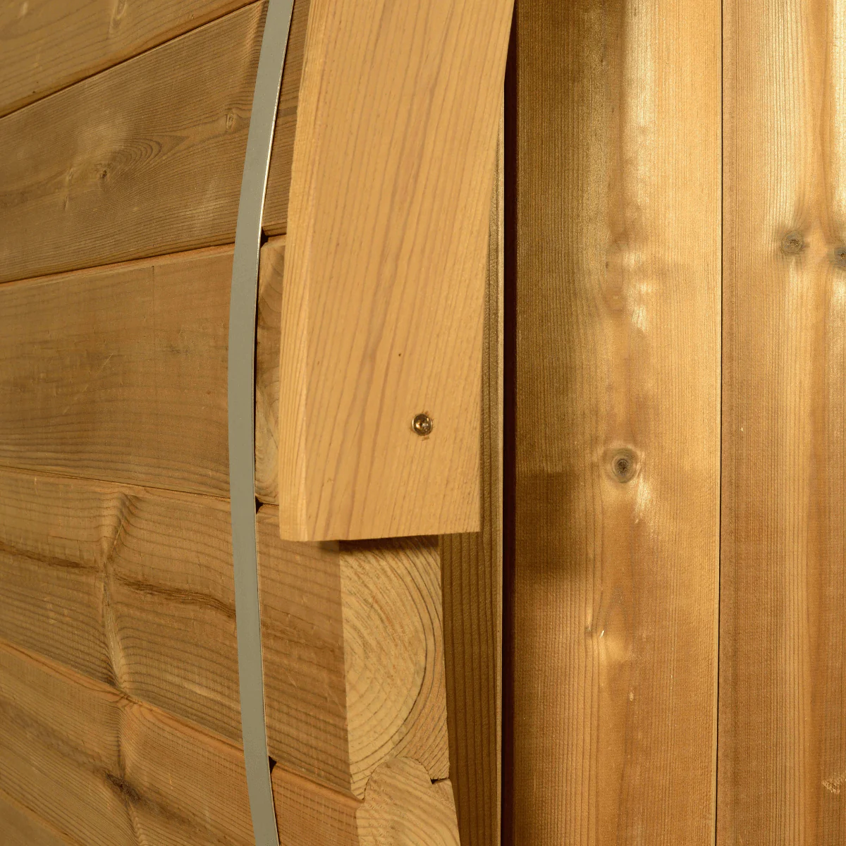 Evander Half-Moon Canopy Barrel Sauna — Harvia Collection - Image 11