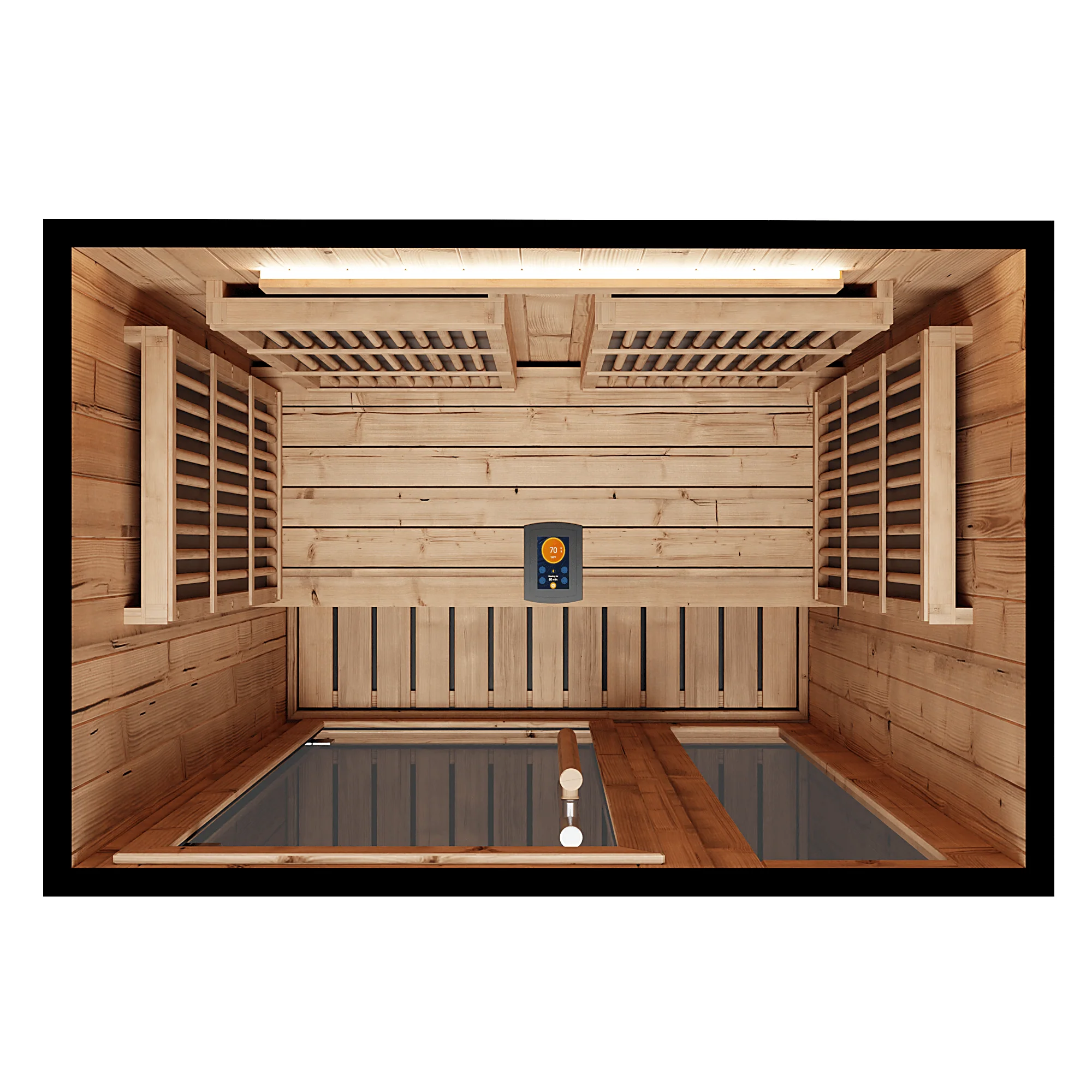 NEW Laurel 1 Person Infrared Sauna - Image 5