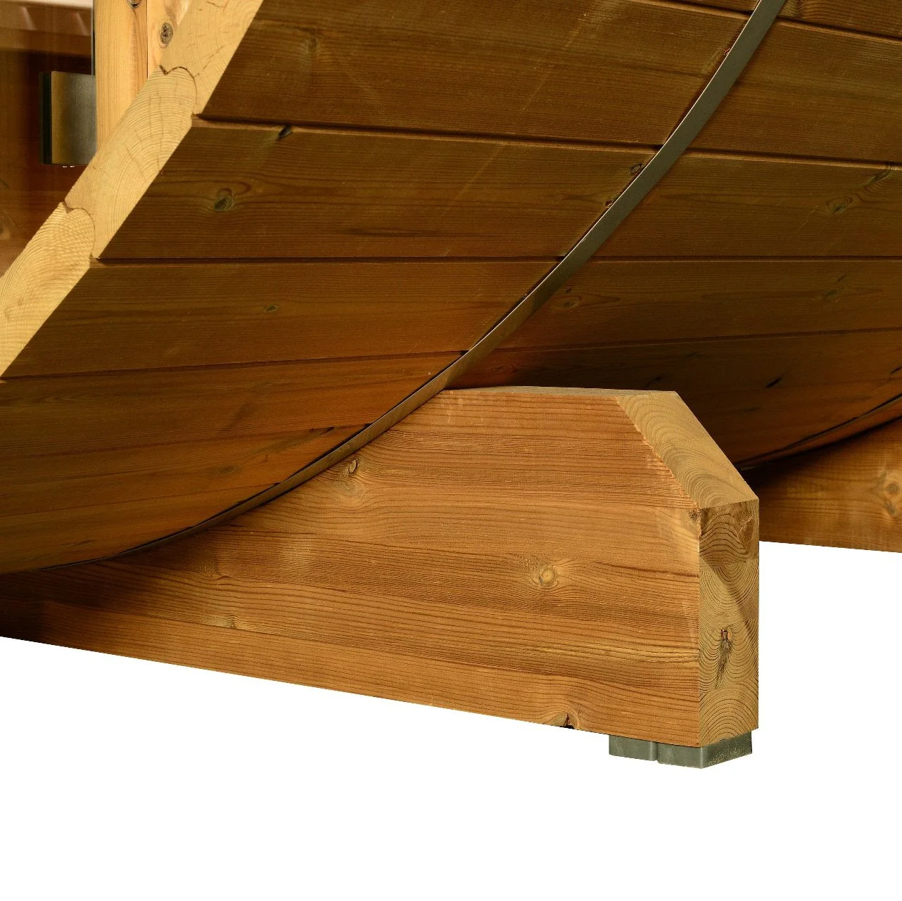 Evander Half-Moon Canopy Barrel Sauna — Harvia Collection - Image 10