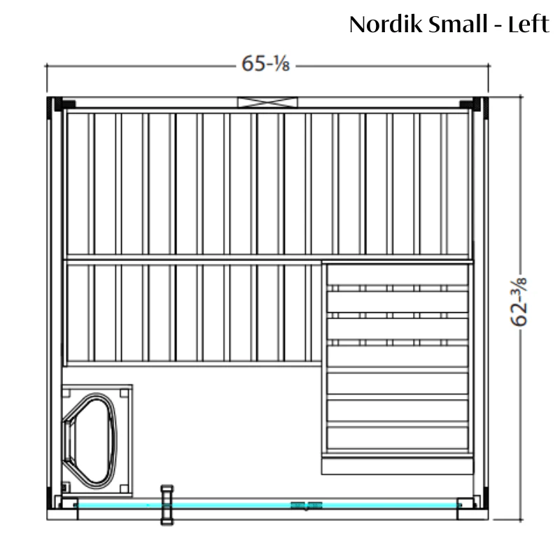 Nordik Indoor Sauna — Harvia Collection - Image 10