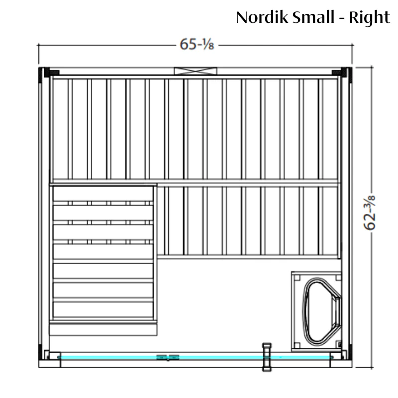 Nordik Indoor Sauna — Harvia Collection - Image 11