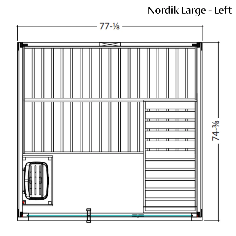 Nordik Indoor Sauna — Harvia Collection - Image 14