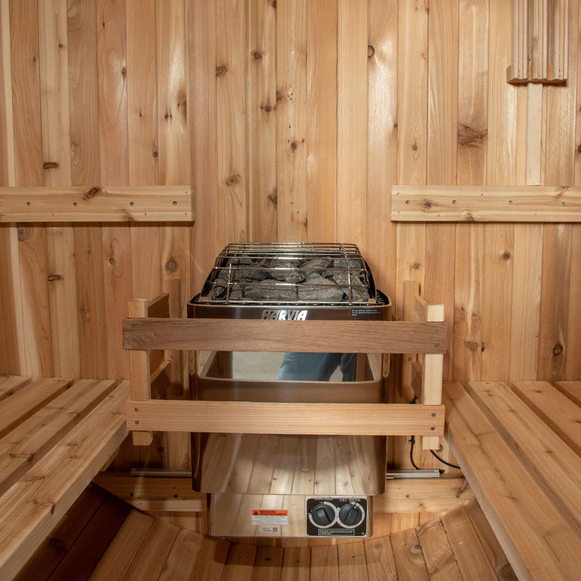 Watoga 2-4 Person Barrel Sauna - Image 6