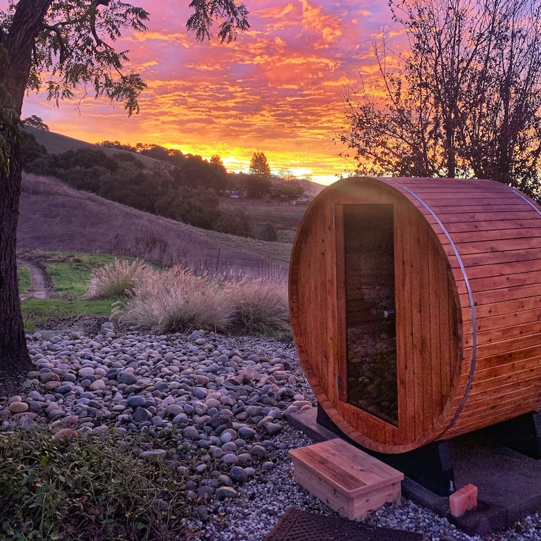 Salem 2 Person Barrel Sauna - Image 3