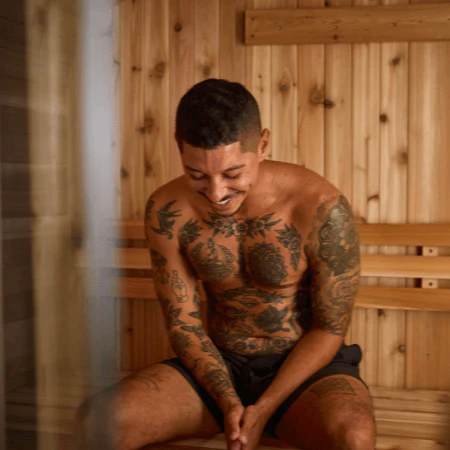 Logan 1 Person Indoor Sauna - Image 3