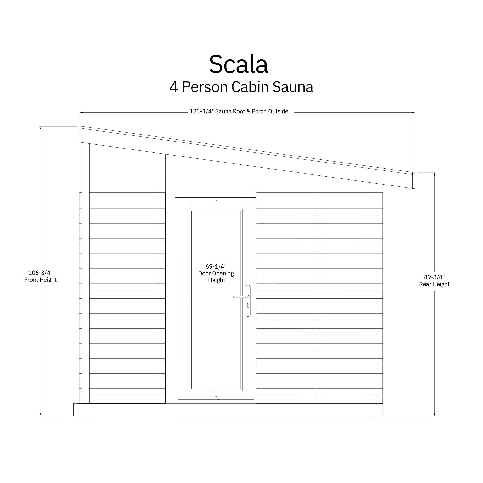 Timberline Outdoor Sauna — Harvia Collection - Image 14