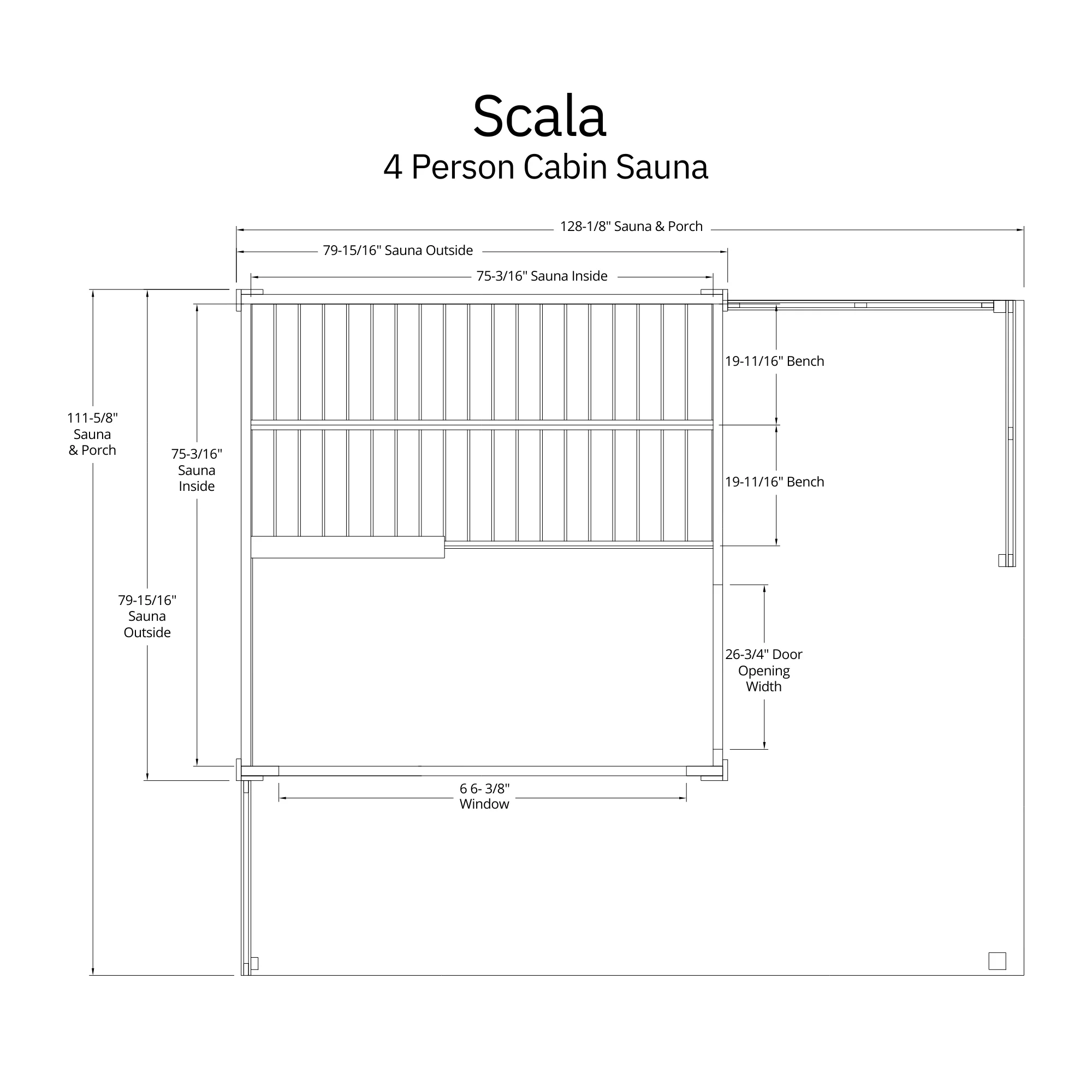 Timberline Outdoor Sauna — Harvia Collection - Image 15