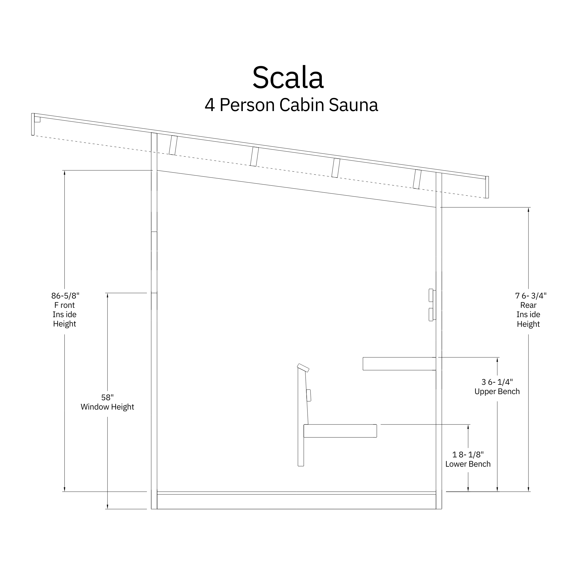 Timberline Outdoor Sauna — Harvia Collection - Image 16