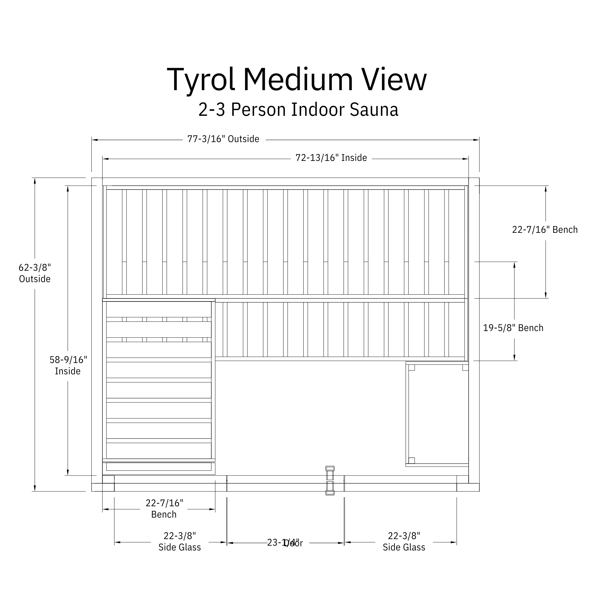 Tyrol Indoor Sauna — Harvia Collection - Image 13