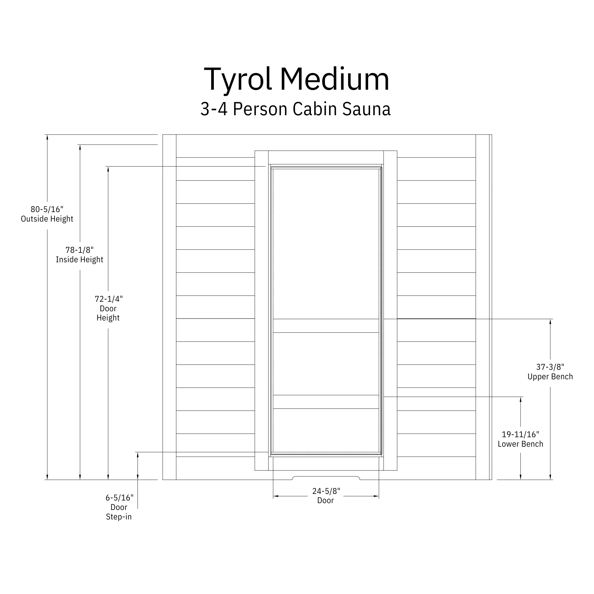 Tyrol Indoor Sauna — Harvia Collection - Image 9