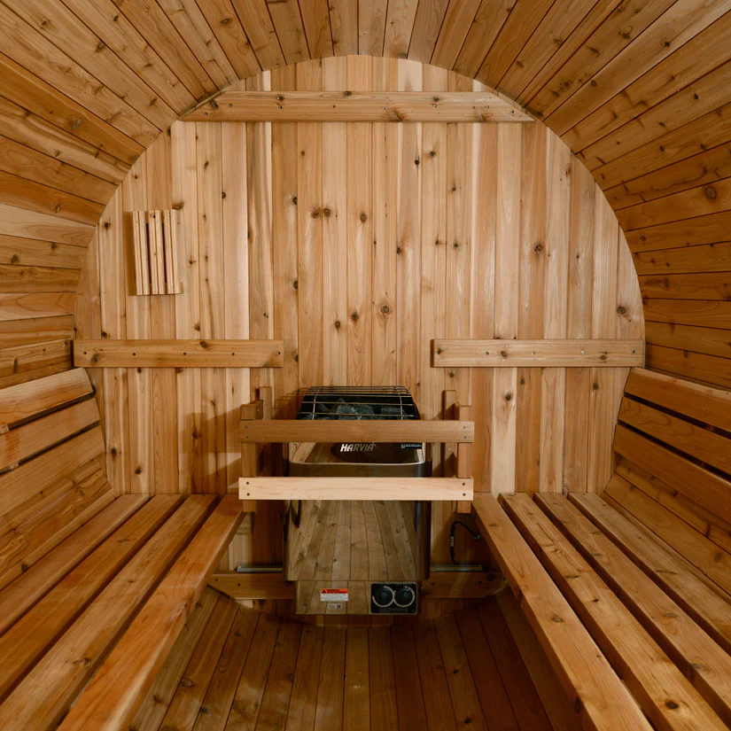 Princeton 6 Person Barrel Sauna - Image 3