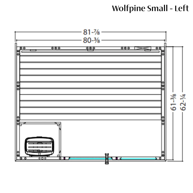 Wolfpine Indoor Sauna — Harvia Collection - Image 8