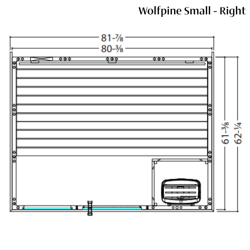 Wolfpine Indoor Sauna — Harvia Collection - Image 9